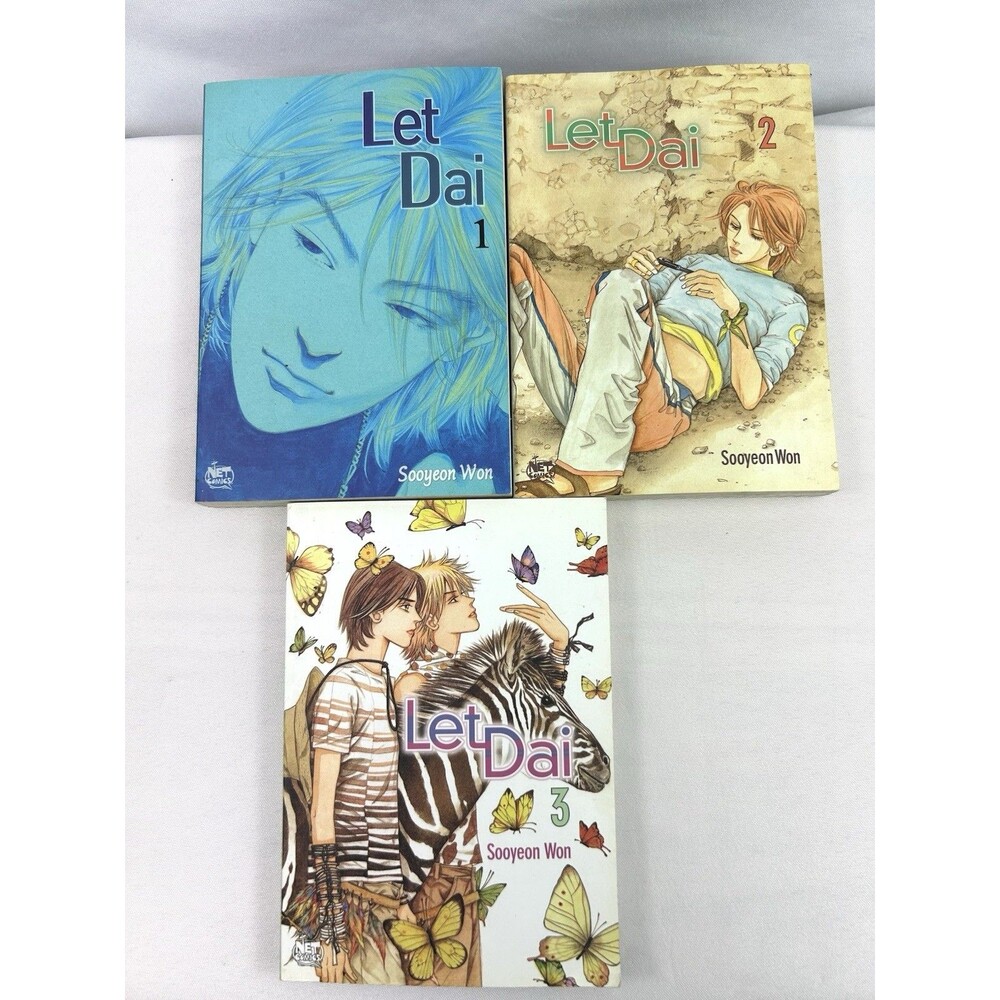 Let Dai Sooyeon Won Volume 1-3 Manga Books English